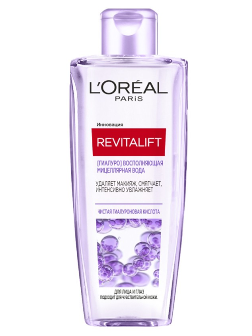 Вода мицеллярная L'Oreal Revitalift, 200мл