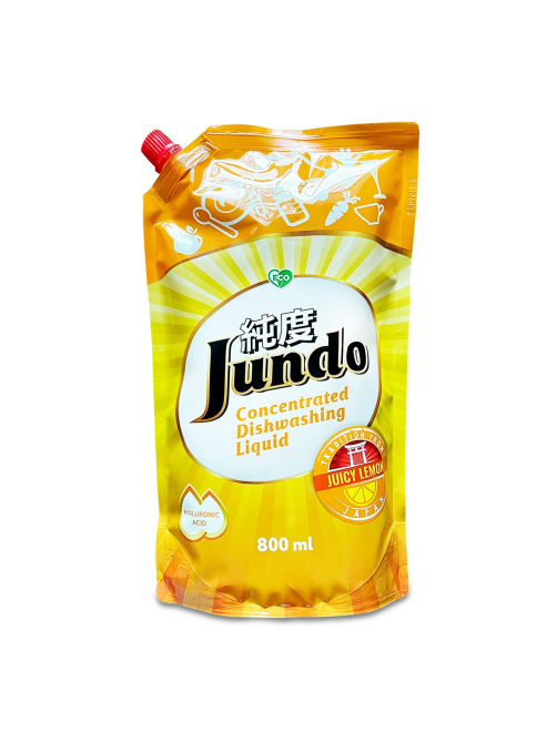 Гель для мытья посуды Jundo сочный лимон, 800мл