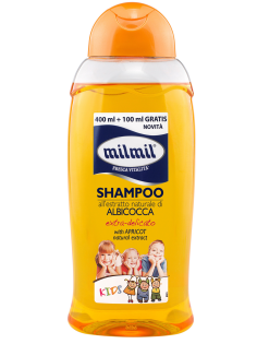 Шампунь детский Milmil Kids Extra Delicato Абрикос, 500мл