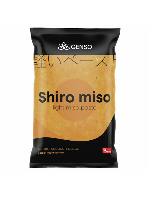 Паста соевая Genso Shiro Miso светлая, 1кг