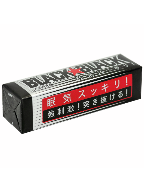 Жевательная резинка Lotte Black Black, 26г x 15 шт