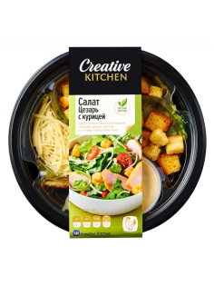 Салат Creative Kitchen Цезарь классический, 200г