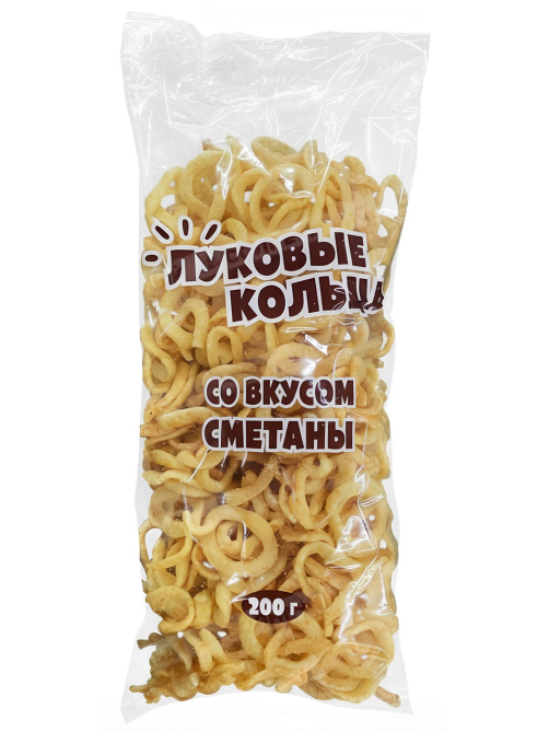 Кольца луковые Kdv сметана, 200г