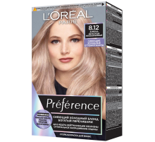 Краска для волос L'Oreal Preference Cool Blondes 8.12 Аляска, 243мл