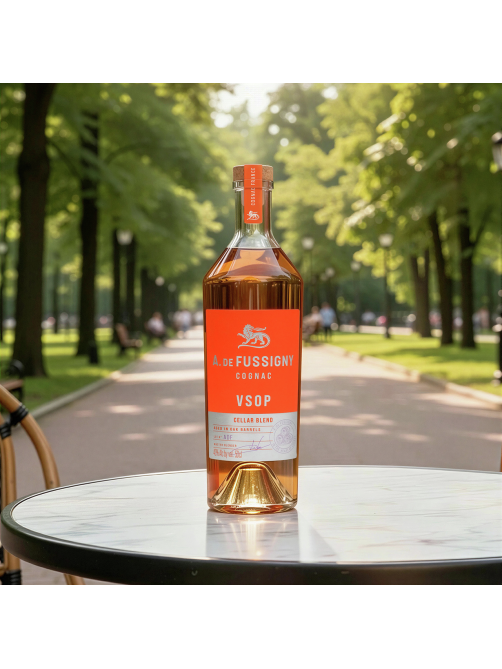 Коньяк A. De Fussigny Cellar Blend VSOP в подарочной упаковке, 0.5л