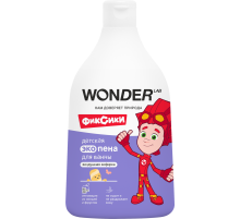 Пена для ванны детская Wonder Lab воздушная зефирка, 540мл