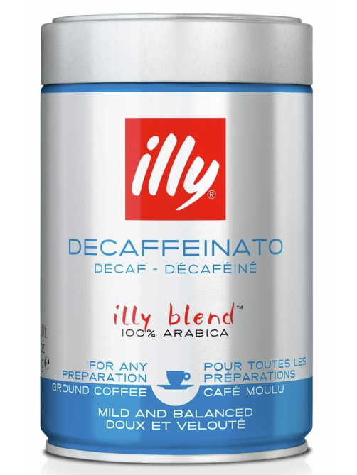 Кофе Illy без кофеина молотый, 250г