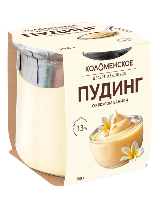 Пудинг Коломенское ваниль 13%, 160г