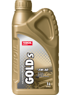 Масло моторное Teboil Gold S 5W-40, 1л