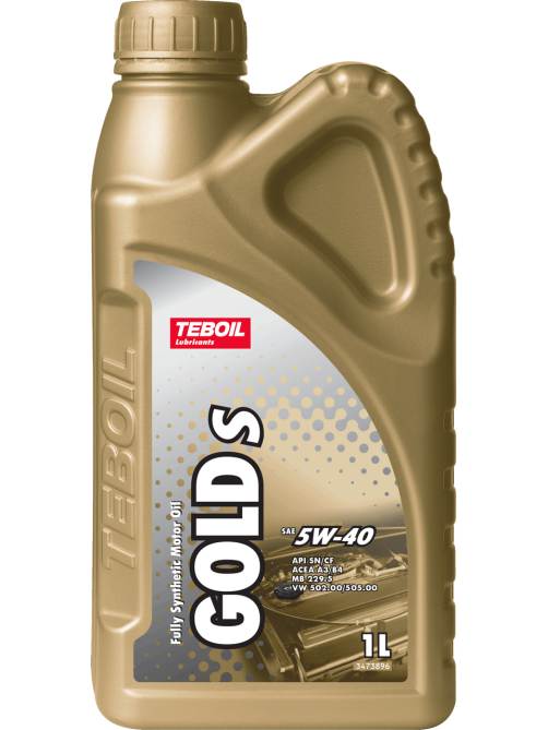 Масло моторное Teboil Gold S 5W-40, 1л
