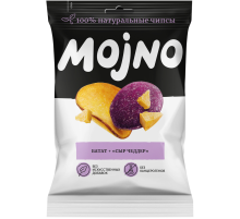 Чипсы Mojno Батат с сыром чеддер, 75г