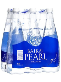Вода Baikal Pearl Жемчужина байкала природная питьевая негазированная, 1л x 6 шт