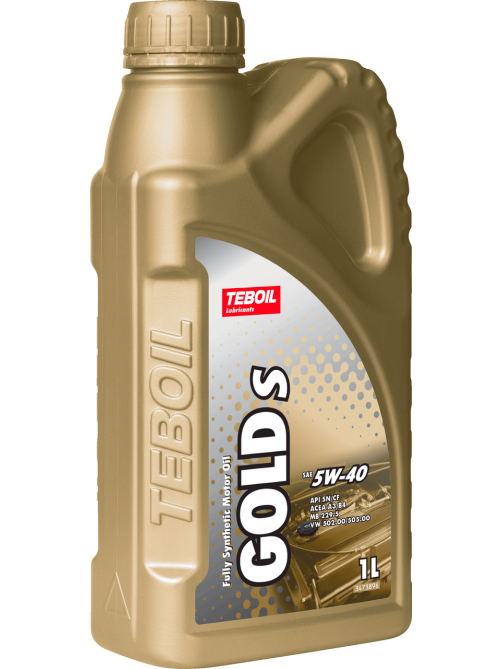 Масло моторное Teboil Gold S 5W-40, 1л