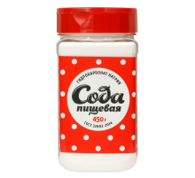 Сода пищевая в банке, 450г