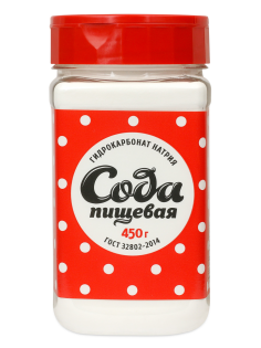Сода пищевая в банке, 450г