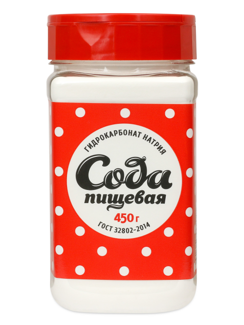 Сода пищевая в банке, 450г