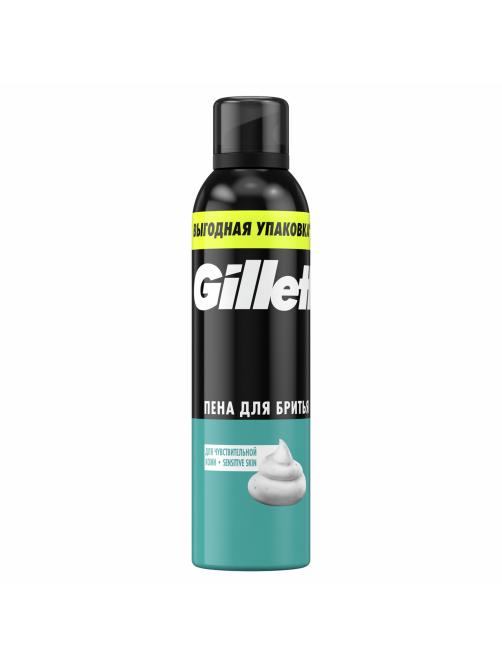 Пена для бритья Gillette для чувствительной кожи, 300мл