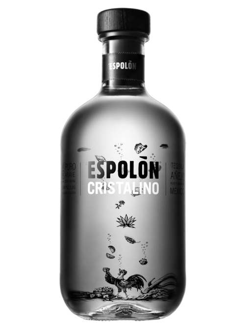 Текила Espolon Espolon Cristalino в подарочной упаковке, 0.75л