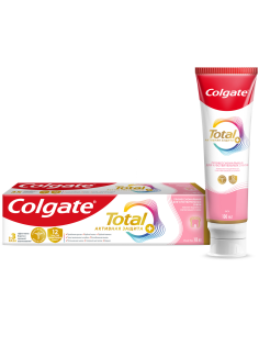 Зубная паста Colgate Total Активная защита+, 100мл