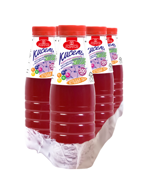 Кисель Ле-Ле черносмородиновый, 500мл