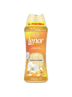 Арома гранулы для белья Lenor Золотая орхидея, 495г