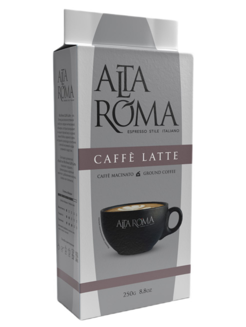 Кофе Alta Roma Caffe Latte молотый, 250г