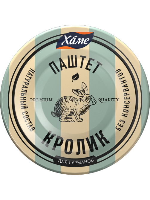 Паштет Хаме из мяса кролика, 100г