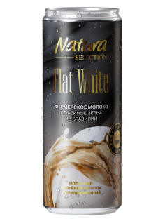 Напиток молочный Natura selection Flat White 2.6%, 220мл