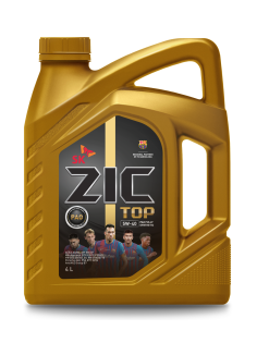 Масло моторное синтетическое Zic Top 5W40, 4л
