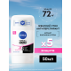 Антиперспирант-стик Nivea Черное и белое Невидимый Clear, 50мл