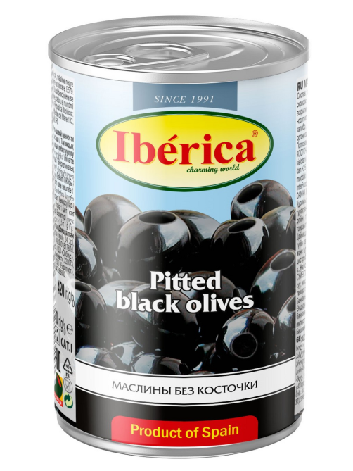 Маслины Iberica без косточки, 420г