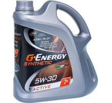 Масло моторное G-Energy Synthetic Active 5W-30, 4л