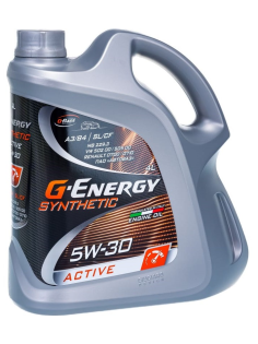 Масло моторное G-Energy Synthetic Active 5W-30, 4л