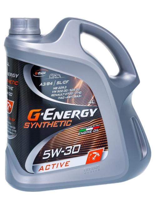 Масло моторное G-Energy Synthetic Active 5W-30, 4л