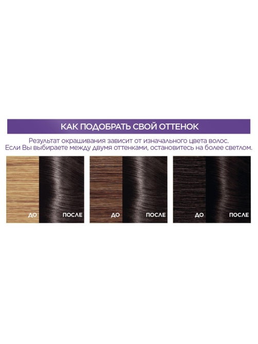 Крем-краска для волос L'Oreal Paris Excellence Color 3.11 Темный каштан, 258мл