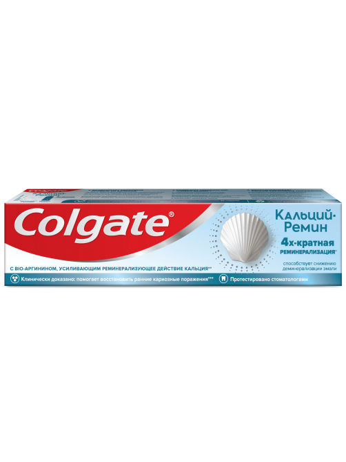 Зубная паста Colgate Кальций-Ремин с природным био-аргинином для восстановления и защиты эмали, 100мл