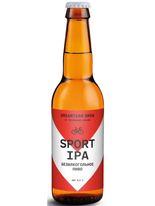 Пиво Dreamteam Brew Sport IPA безалкогольное, 0.45л