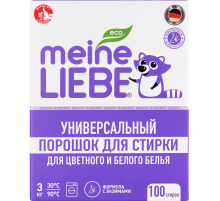 Стиральный порошок Meine Liebe универсальный концентрат, 3кг