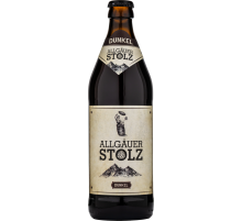 Пиво Allgauer Stolz Dunkel темное, 0.5л