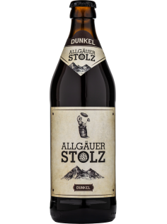 Пиво Allgauer Stolz Dunkel темное, 0.5л