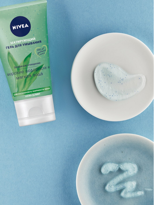 Гель для умывания Nivea Матирующий для склонной к жирности кожи, 150мл