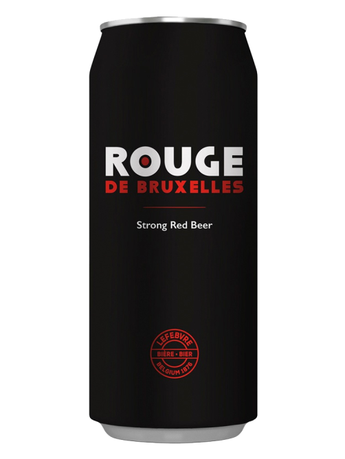 Пивной напиток Rouge De Bruxelles нефильтрованный, 0.5л