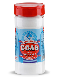 Соль Salina Экстра пищевая поваренная йодированная, 500г