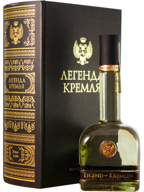 Водка Легенда Кремля Фолиант, 0.7л
