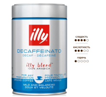 Кофе Illy без кофеина молотый, 250г