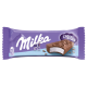 Пирожное бисквитное Milka крем и цельное молоко в молочном шоколаде, 27г