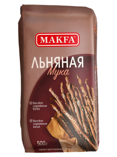 Мука Makfa льняная, 500г