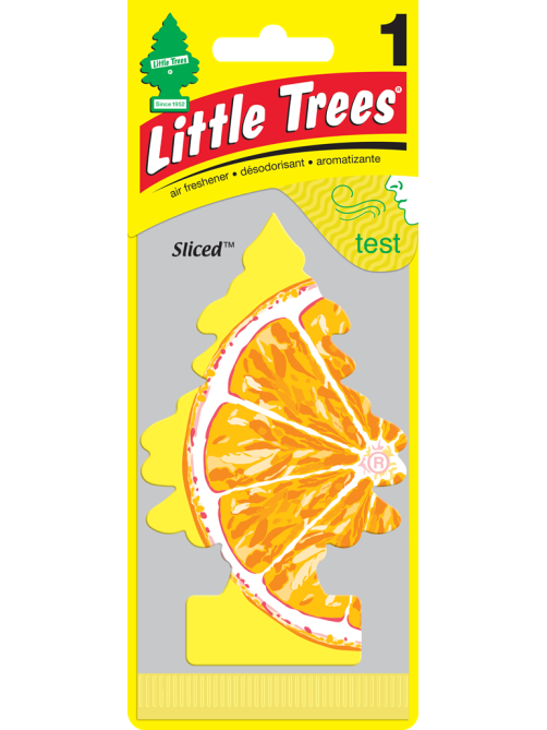 Ароматизатор для автомобиля Little Trees Сочный Цитрус