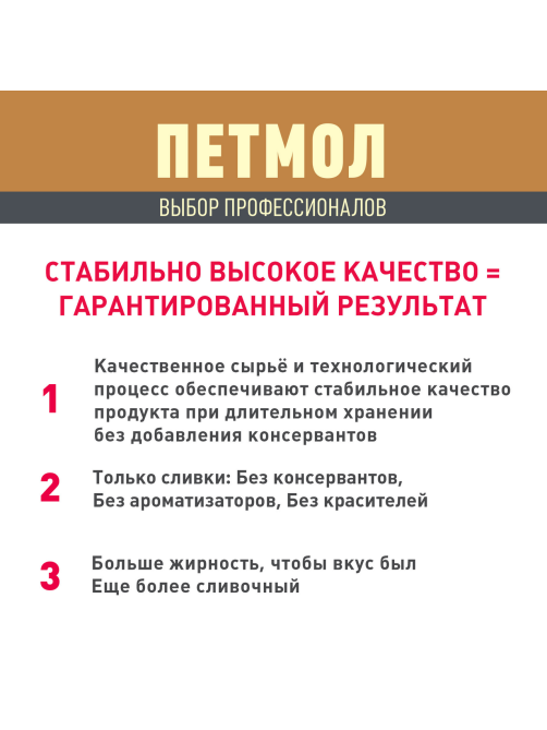 Сливки Петмол ультрапастеризованные 11%, 500г
