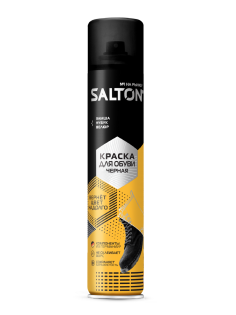 Краска для обуви Salton черная замша-нубук-велюр, 190мл
